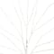 2 Pack 24in. Pre-Lit Artificial White Birch Branches, Warm White LED Lights